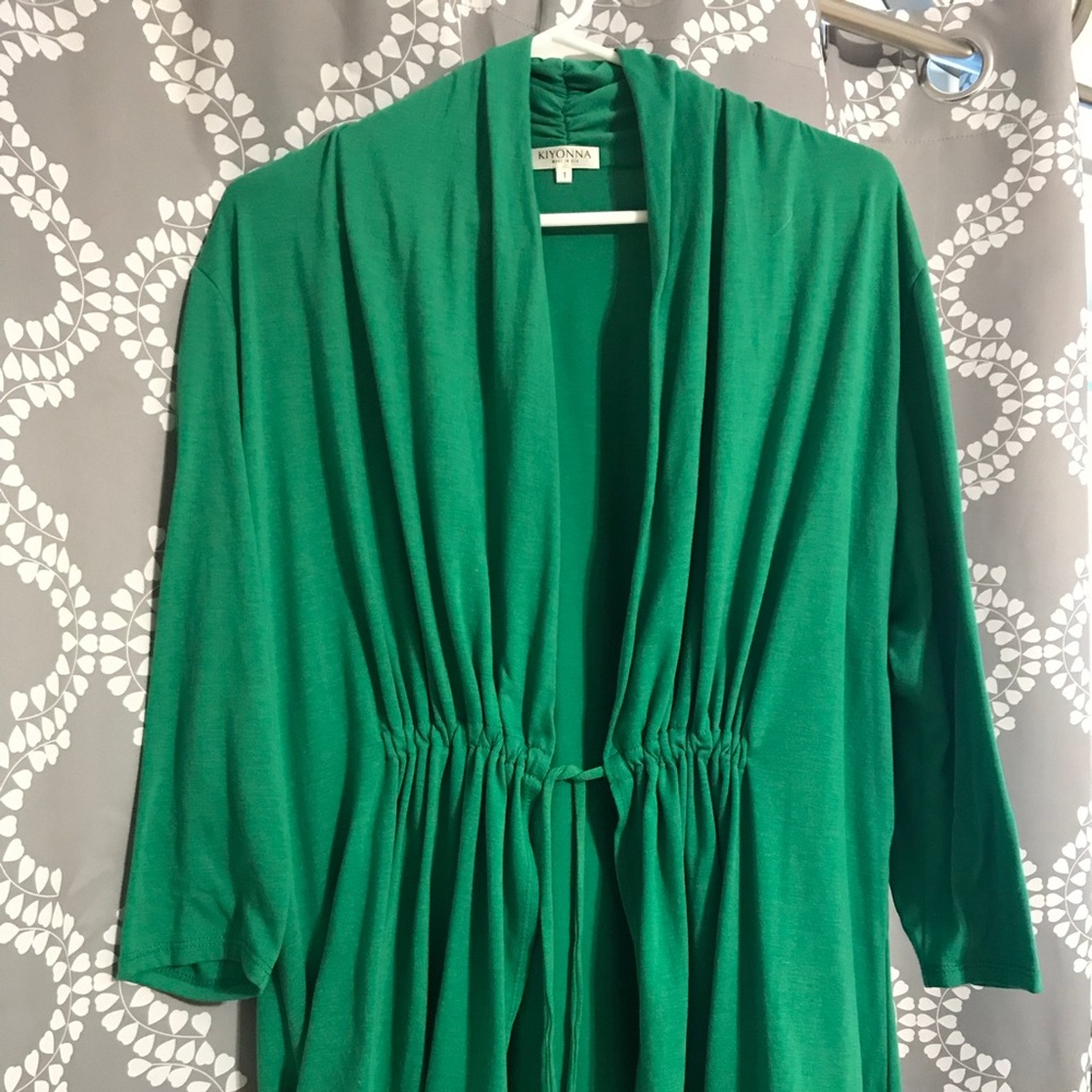 Kiyonna Cardigan, Tie Waist
